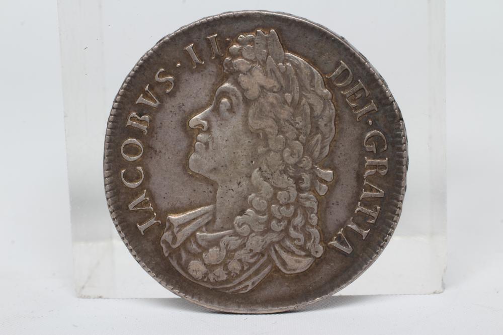 A JAMES II CROWN, 1688, 2nd bust (Est. plus 24% premium inc. VAT) Image