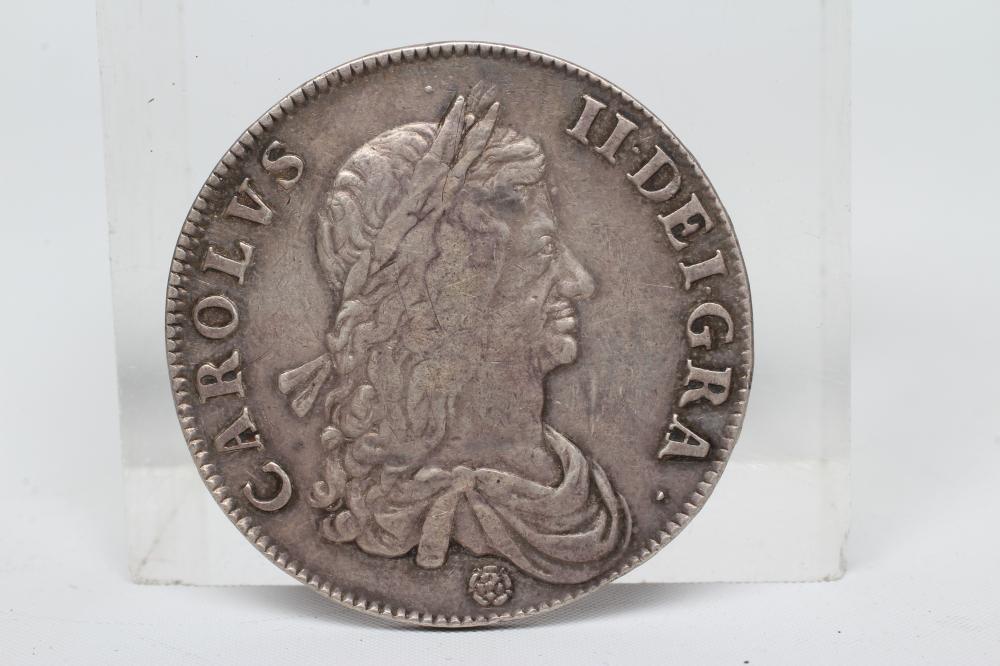 A CHARLES II CROWN, 1662, 1st bust (Est. plus 24% premium inc. VAT) Image