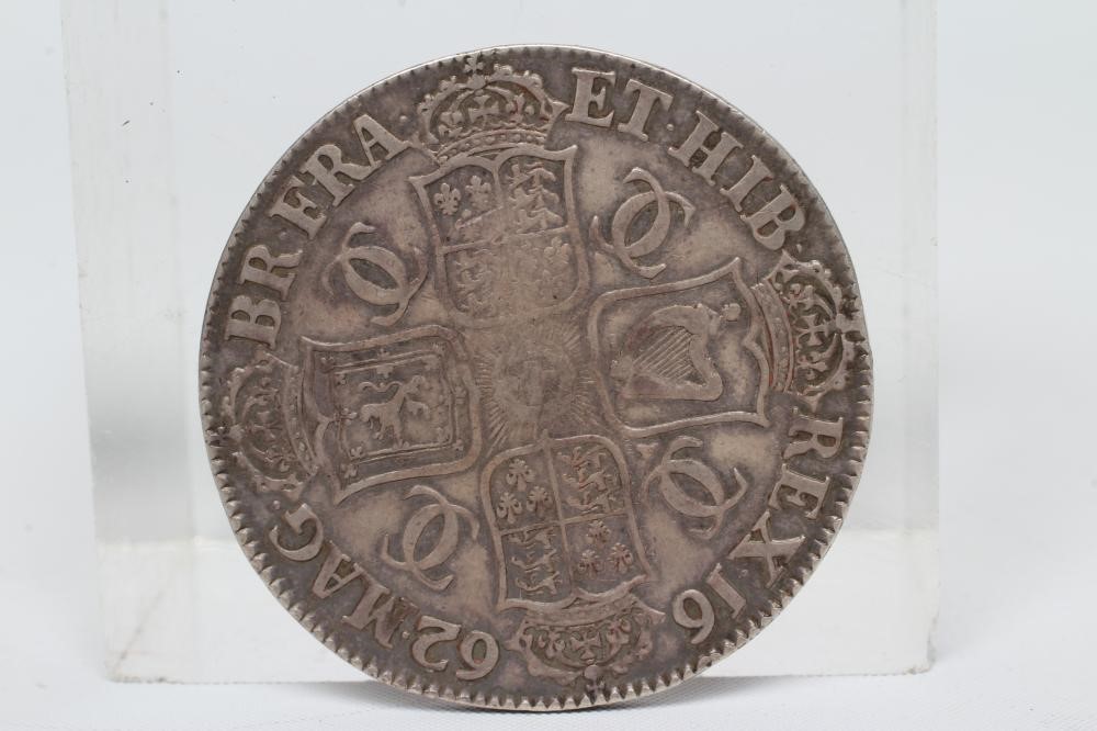 A CHARLES II CROWN, 1662, 1st bust (Est. plus 24% premium inc. VAT) Image