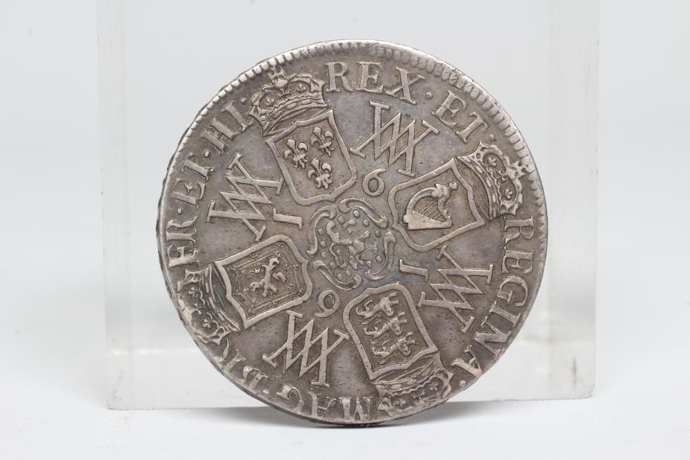A WILLIAM & MARY CROWN, 1691, Tertio (Est. plus 24% premium inc. VAT) Image