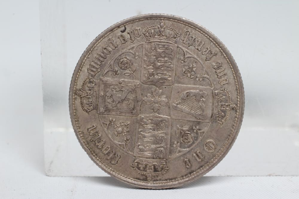 A VICTORIA GOTHIC FLORIN, 1852, crowned bust, cruciform back (Est. plus 24% premium inc. VAT) Image