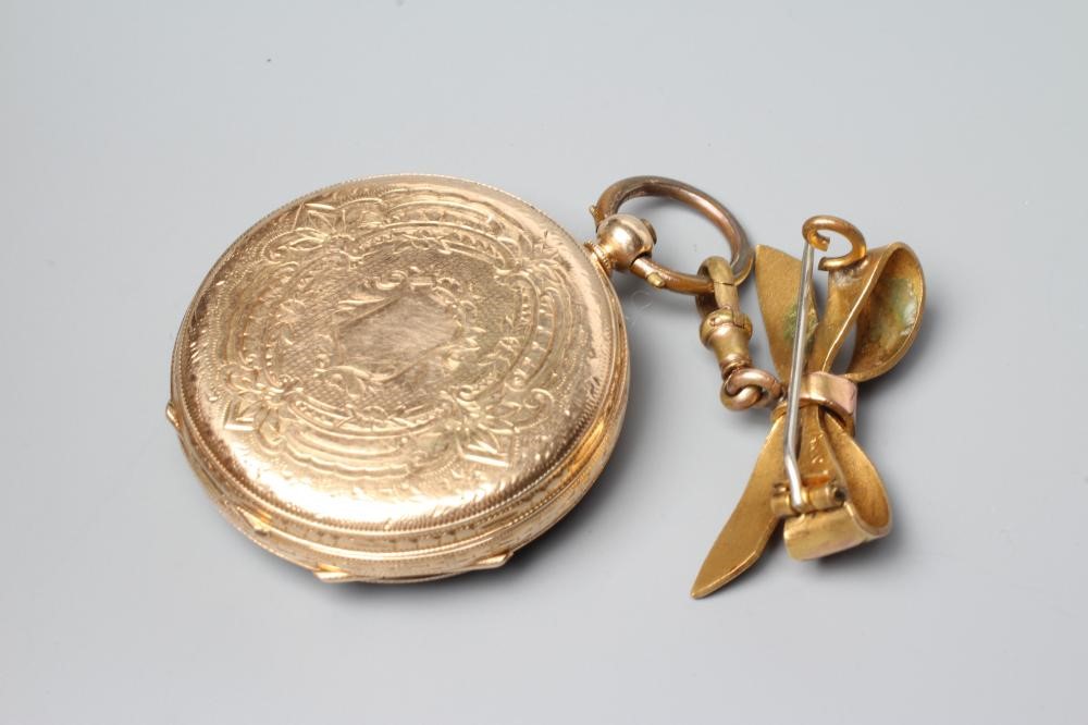 A KEY WIND FOB WATCH Image