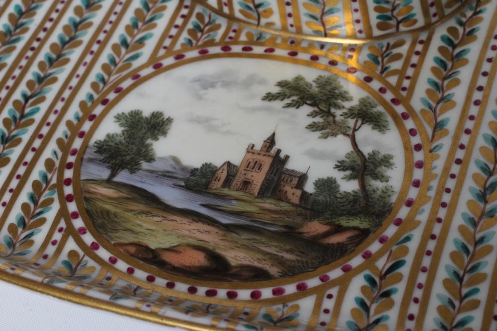 A POTSCHAPPEL PORCELAIN DESK STANDISH Image