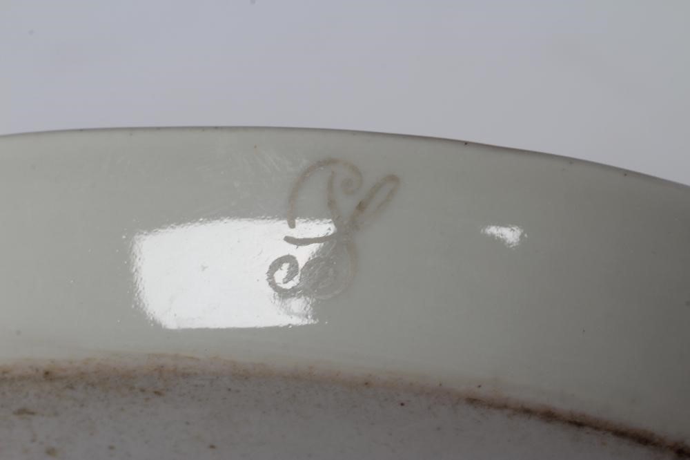A POTSCHAPPEL PORCELAIN DESK STANDISH Image