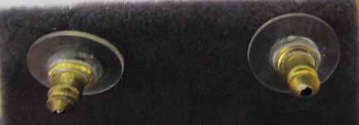 A PAIR OF GEORG JENSEN SILVER 'SPLASH' EAR STUDS, stamped, cased and boxed (Est. plus 24% premium Image