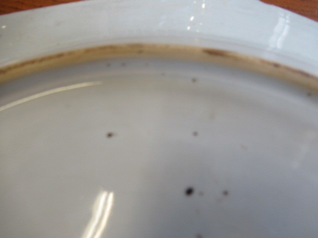 A CHINESE PORCELAIN CHARGER of octagonal form, painted in underglaze blue with a deer in open Image