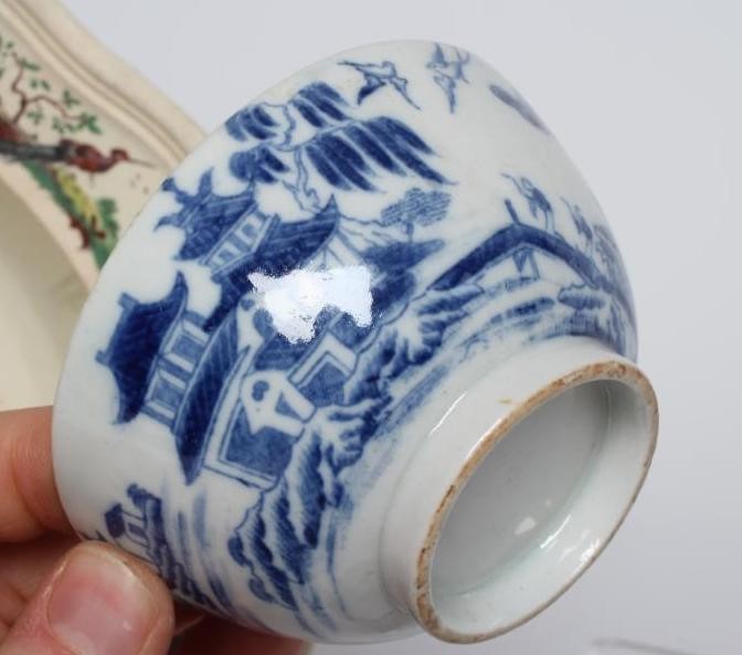 AN ENGLISH DELFT FLOWER BRICK Image