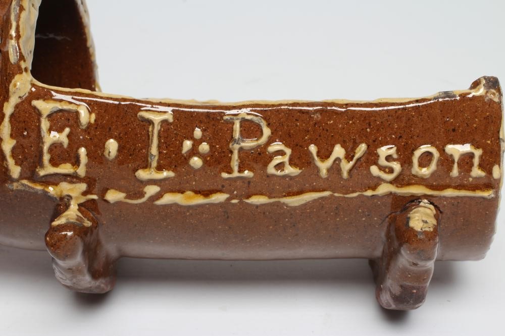 A DOCUMENTARY SLIPWARE CRADLE Image