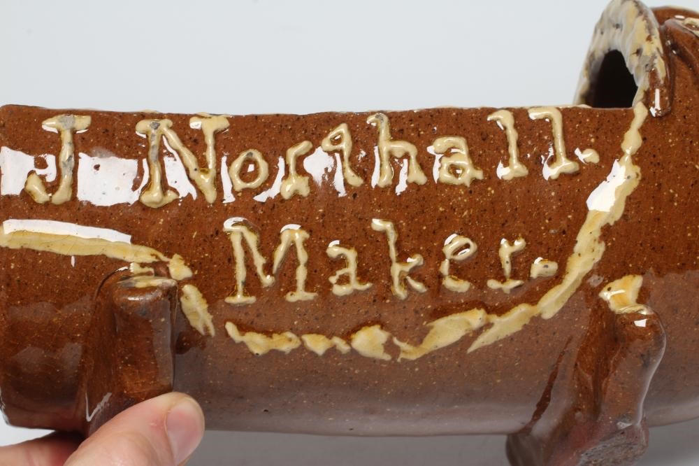 A DOCUMENTARY SLIPWARE CRADLE Image