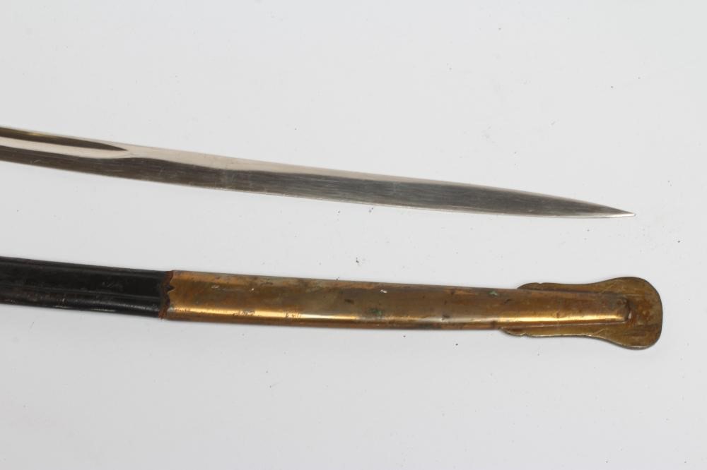 A GERMAN CAVALRY OFFICER'S SWORD Image