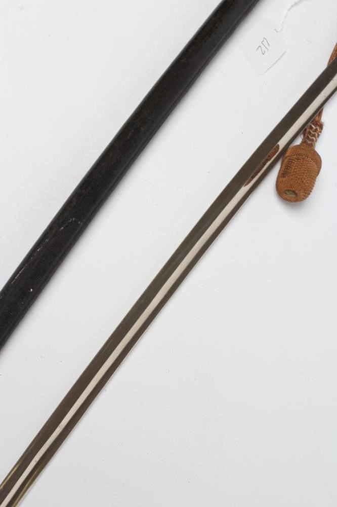 A GERMAN CAVALRY OFFICER'S SWORD Image