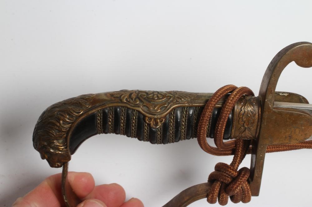 A GERMAN CAVALRY OFFICER'S SWORD Image