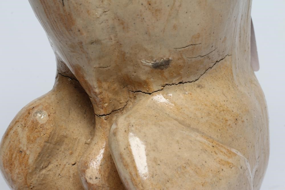 A BRAMPTON LONDON POTTERIES LIPSCOMBE SALTGLAZE STONEWARE POST FINIAL Image