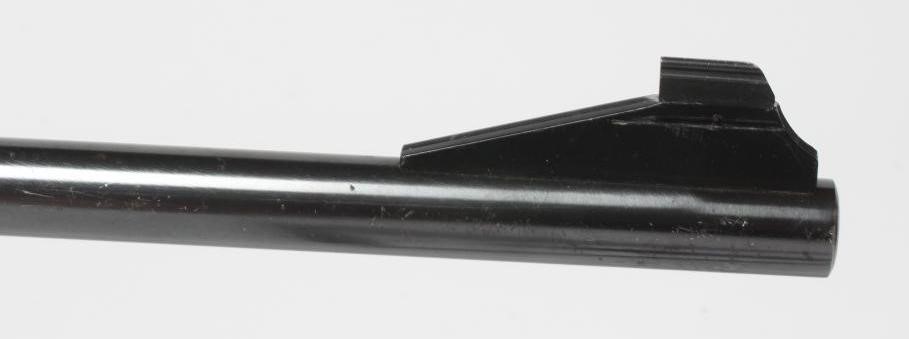 A BSA AIRSPORTER .22 AIR RIFLE, with 18" barrel, front sight, adjustable rear sight, underlever Image