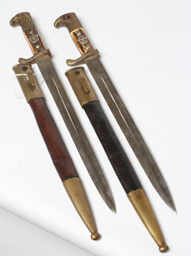 TWO WWII GERMAN POLICE DRESS BAYONETS Image