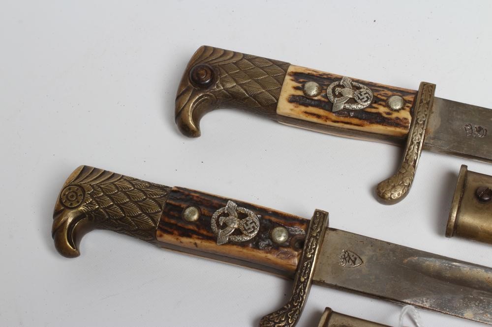 TWO WWII GERMAN POLICE DRESS BAYONETS Image