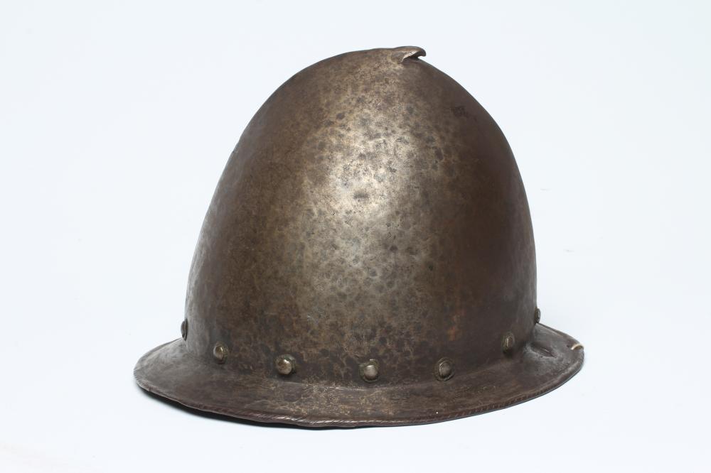 A SPANISH MORION OR CABASSET HELMET Image