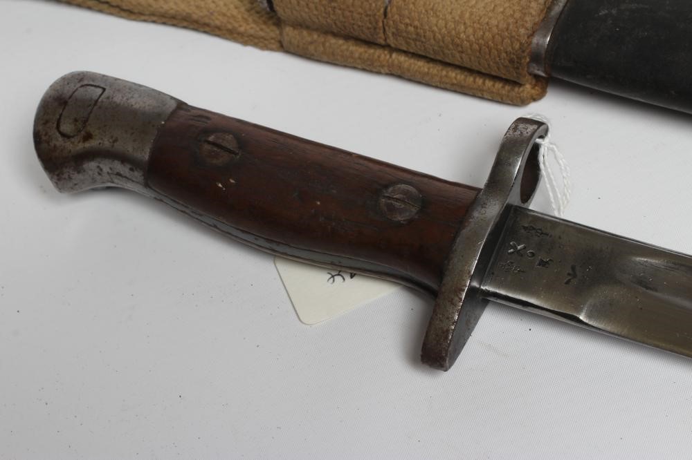 A SCARCE REMINGTON ARMS CO. KNIFE BAYONET for the Remington rolling block rifle Image