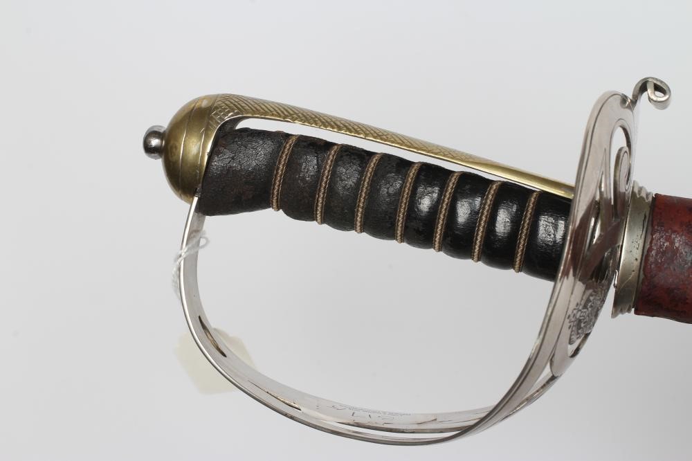 TWO BRITISH OFFICER'S SWORDS Image