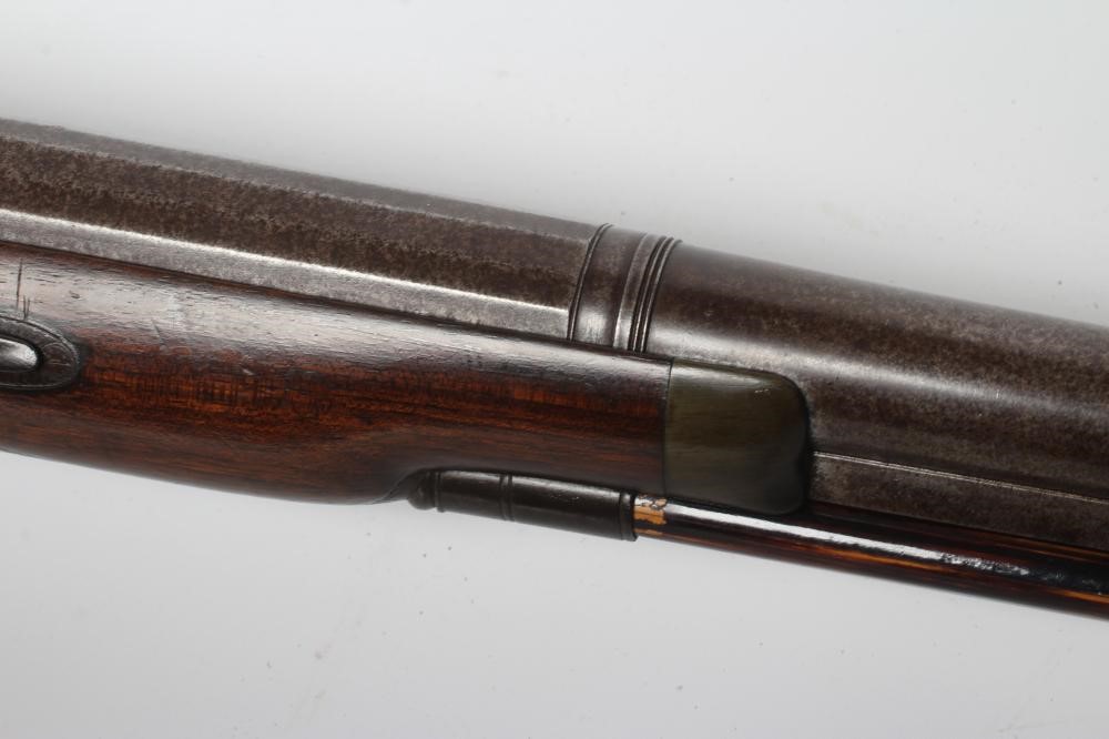 A 12 BORE PERCUSSION SHOTGUN by William Weston Image