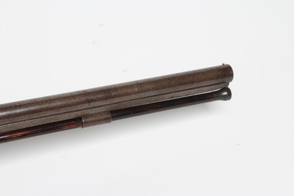 A 12 BORE PERCUSSION SHOTGUN by William Weston Image