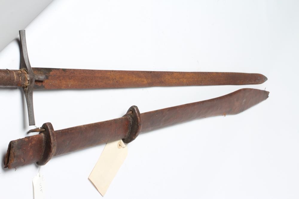 A SUDANESE KASKARA SWORD with 36 1/2" blade Image