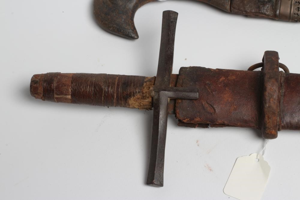 A SUDANESE KASKARA SWORD with 36 1/2" blade Image