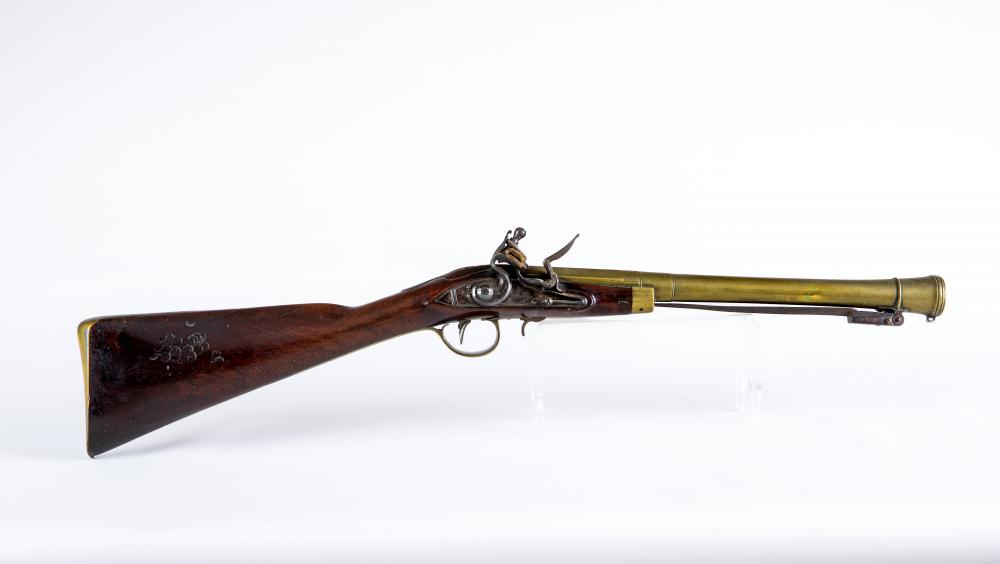 A FLINTLOCK BLUNDERBUSS by Ketland & Co. Image