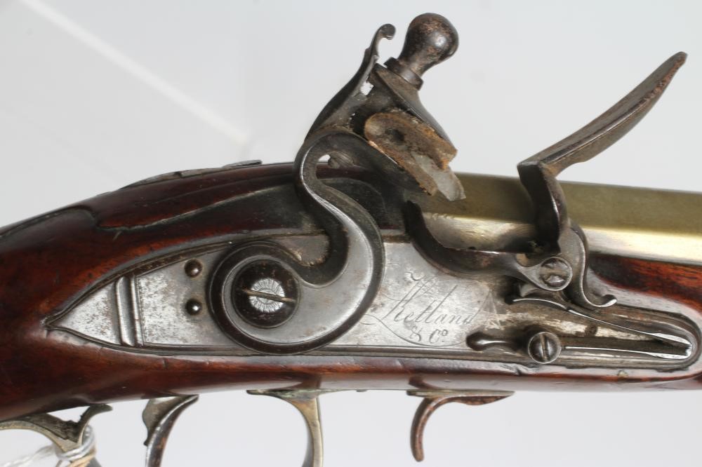 A FLINTLOCK BLUNDERBUSS by Ketland & Co. Image