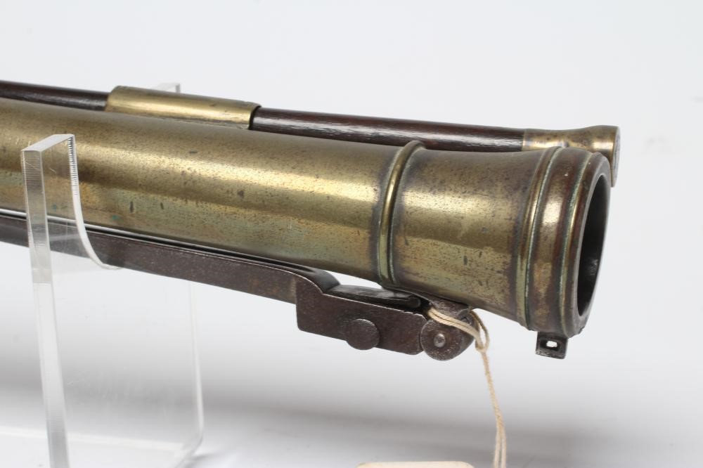 A PERCUSSION BLUNDERBUSS by Thomas Image