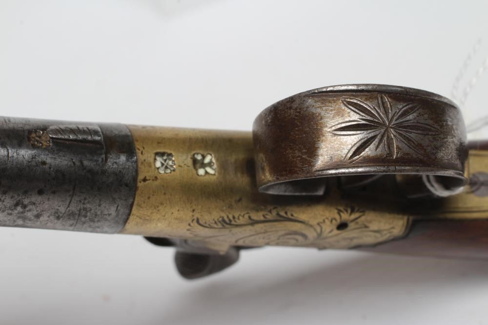 A PERCUSSION POCKET PISTOL by Mills of London Image