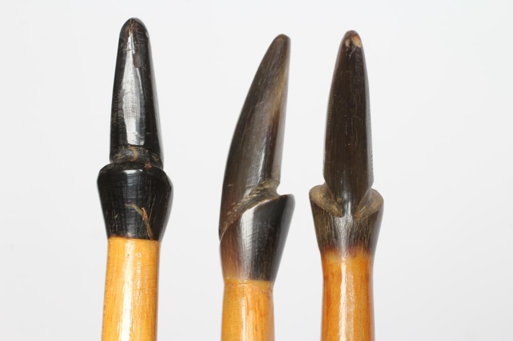 THREE ENGLISH LONGBOWS Image