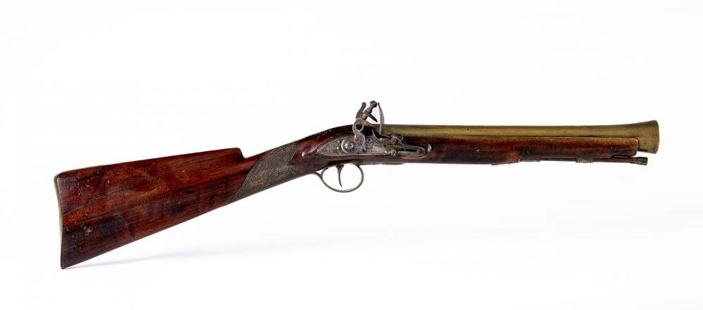 A FLINTLOCK TOWER BLUNDERBUSS Image