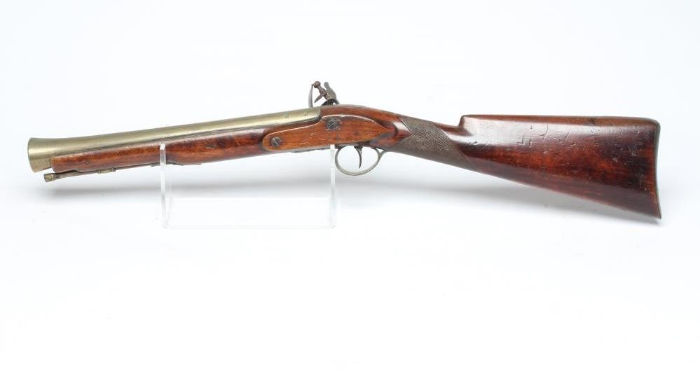 A FLINTLOCK TOWER BLUNDERBUSS Image