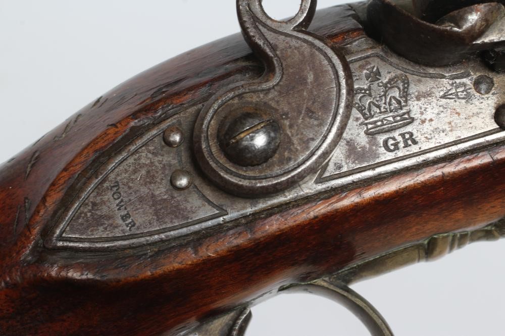 A FLINTLOCK TOWER BLUNDERBUSS Image