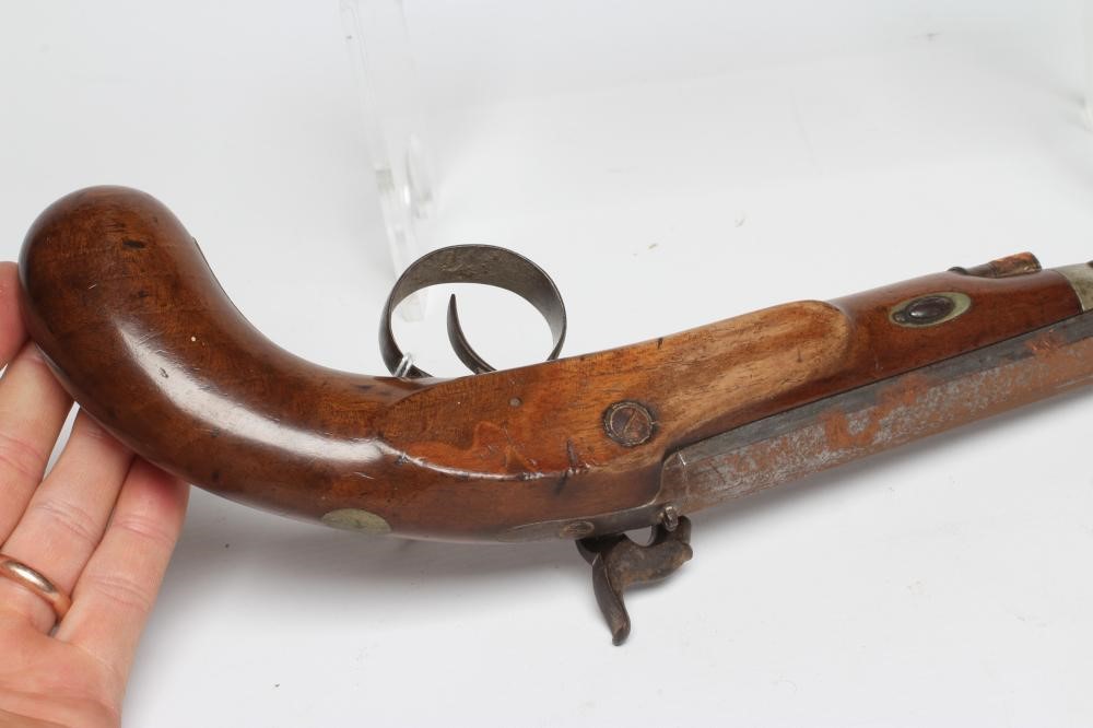 A PERCUSSION PISTOL Image