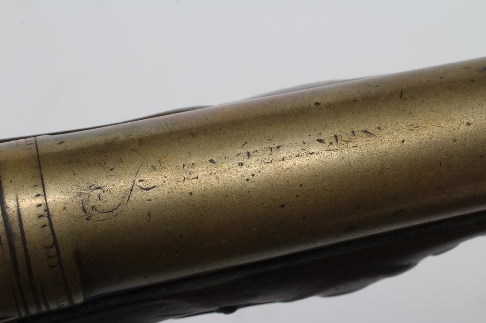 A PAIR OF DUTCH FLINTLOCK HOLSTER PISTOLS Image