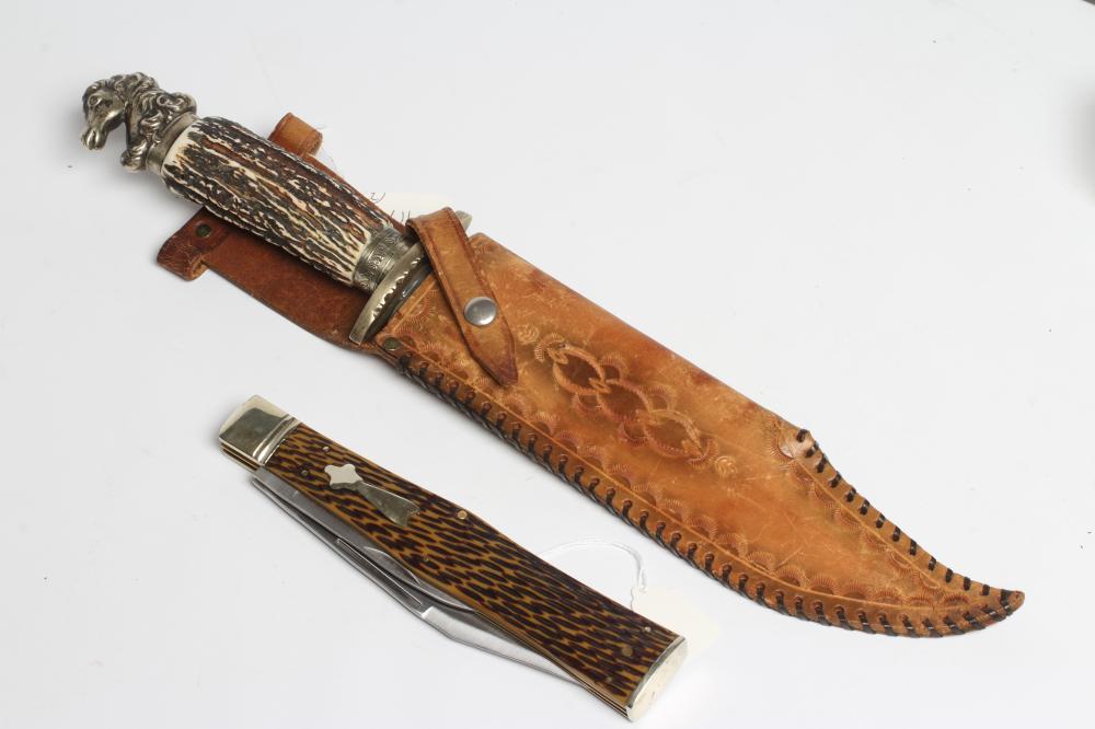 TWO 20TH CENTURY BOWIE KNIVES Image