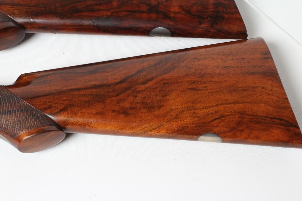 A PAIR OF ALEX MARTIN OVER & UNDER 12 BORE SHOTGUNS Image