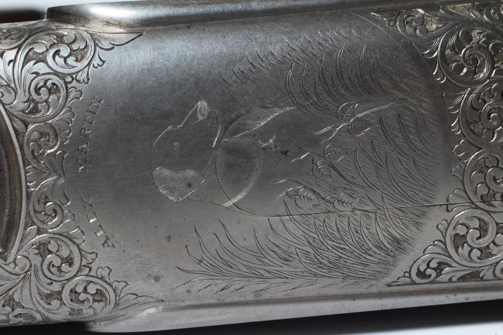 A PAIR OF ALEX MARTIN OVER & UNDER 12 BORE SHOTGUNS Image