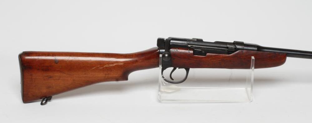 A LEE ENFIELD TYPE .410 BOLT ACTION SHOTGUN, with 25 1/2" barrel, front bead sight, rear groove Image