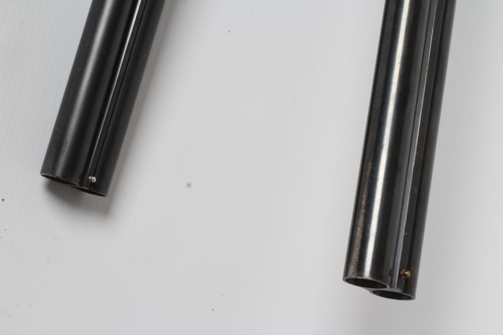 TWO 12 BORE SIDE BY SIDE SHOTGUNS Image