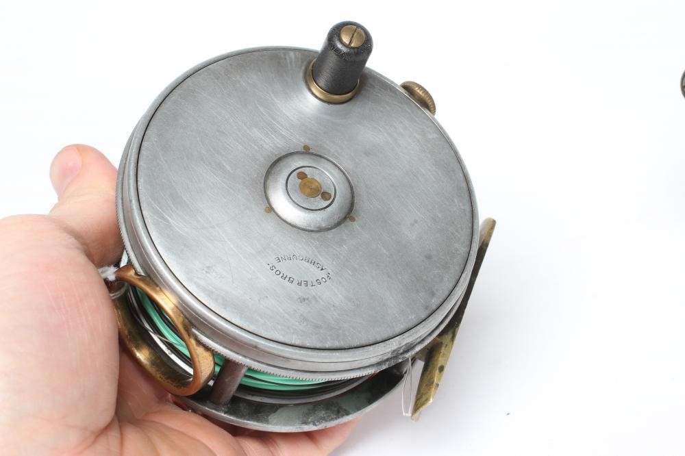 TWO SALMON FISHING REELS Image