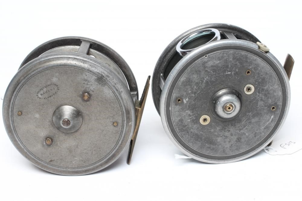TWO SALMON FISHING REELS Image