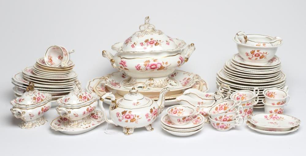 A DANIEL BONE CHINA PART DINNER Image