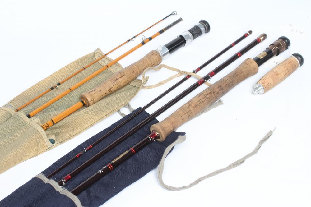 TWO HARDY FISHING RODS Image