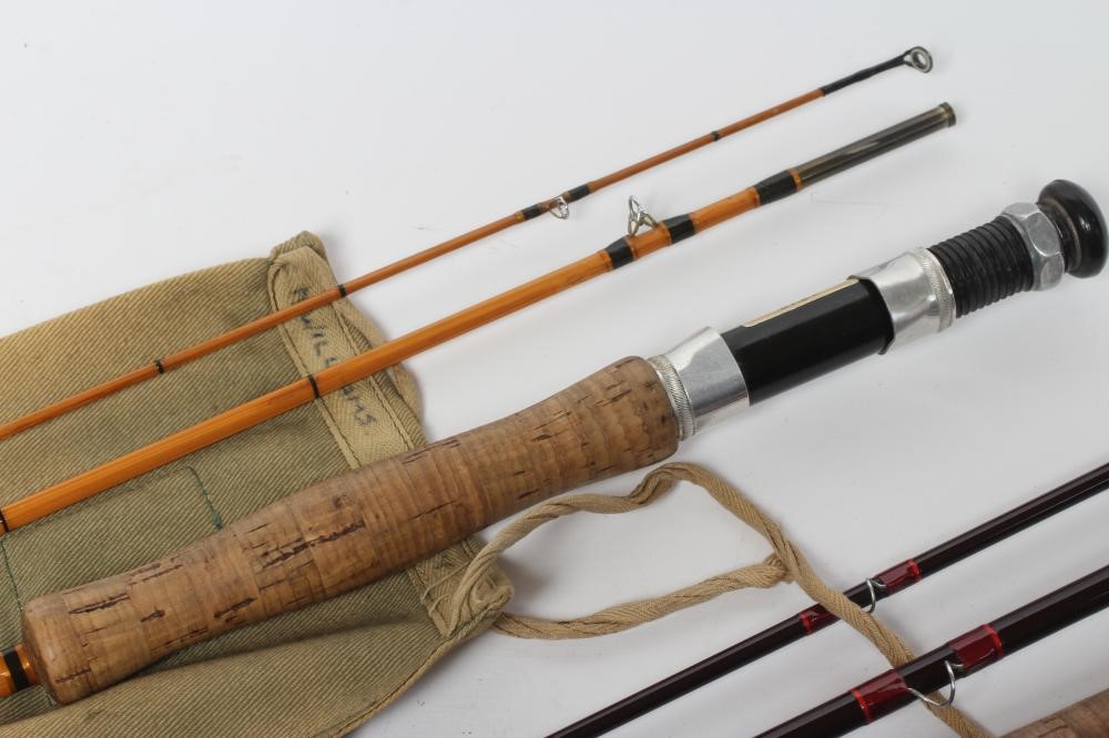 TWO HARDY FISHING RODS Image