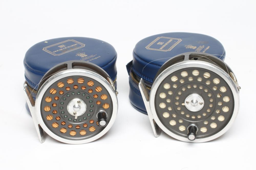 TWO HARDY MARQUIS FISHING REELS, comprising a #5 and a #6, both in Hardy cases (Est. plus 24% Image