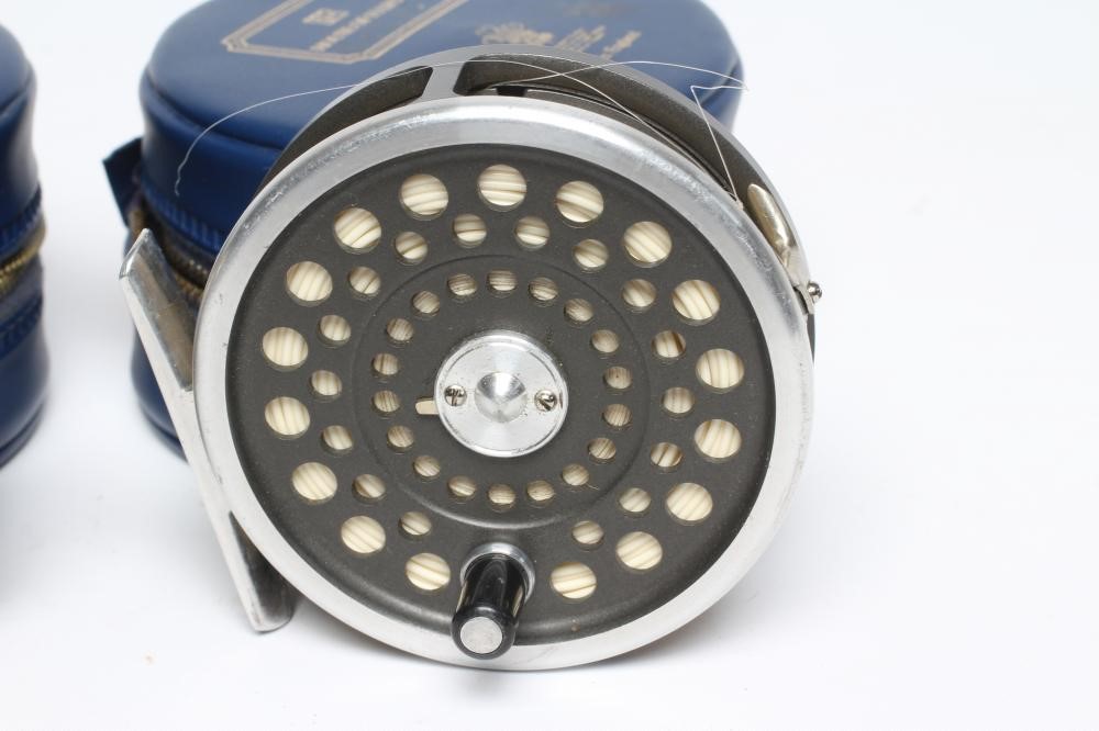 TWO HARDY MARQUIS FISHING REELS, comprising a #5 and a #6, both in Hardy cases (Est. plus 24% Image