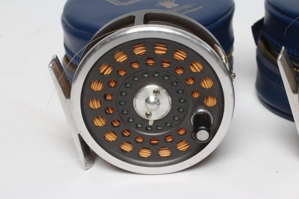 TWO HARDY MARQUIS FISHING REELS, comprising a #5 and a #6, both in Hardy cases (Est. plus 24% Image